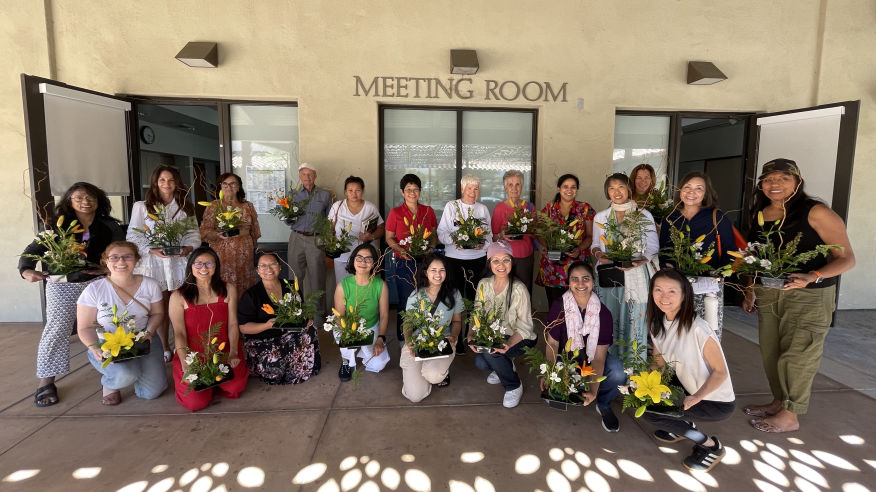 Ikebana Flower Party by Nakaba Emtesali